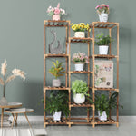 5-Tiered  Wooden Plant Stand for Indoor & Outdoor