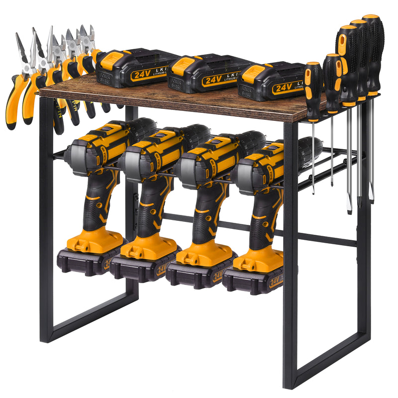 Tool Storage Holder with 4 Drill