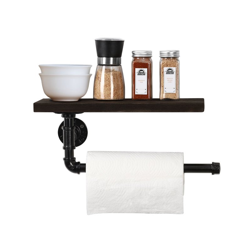 Paper Towel Holder with Shelf