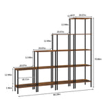 5-Tier Ladder Book Display Shelves