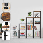 5-Tier Ladder Book Display Shelves