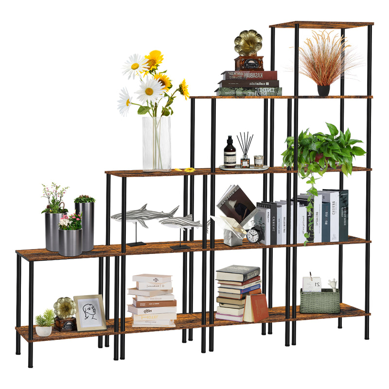 5-Tier Ladder Book Display Shelves