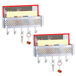 Mail Sorter with 5 Hooks - Metal