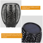 4 Pack Solar Flame Lights