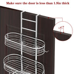 Over the Door Shower Caddy with Hook & Soap Box