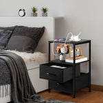 Nightstand with Charging Station