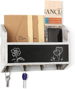 Mail Organizer with Chalkboard Surface