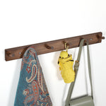 Wooden Coat Rack with Hooks