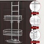 Over the Door Shower Caddy with Hook & Soap Box