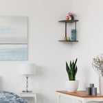 2-Tier Round Corner Shelf