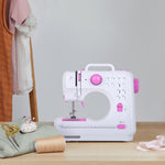 Portable Sewing Machine with 12 Built-in Stitch Patterns