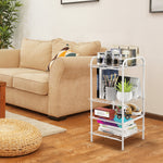 5-Tier Water Bottle Holder Stand - White