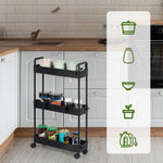 2 Pack Slim Storage Cart