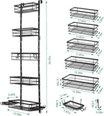 Over the Door Shower Caddy with Hook