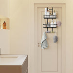 Over the  Door Shower Caddy, Black