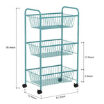 Rolling Basket Stand