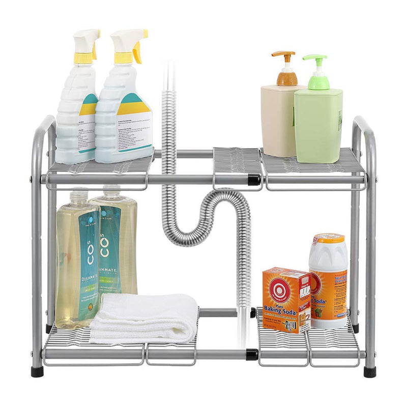 Under Sink Expandable Shelf