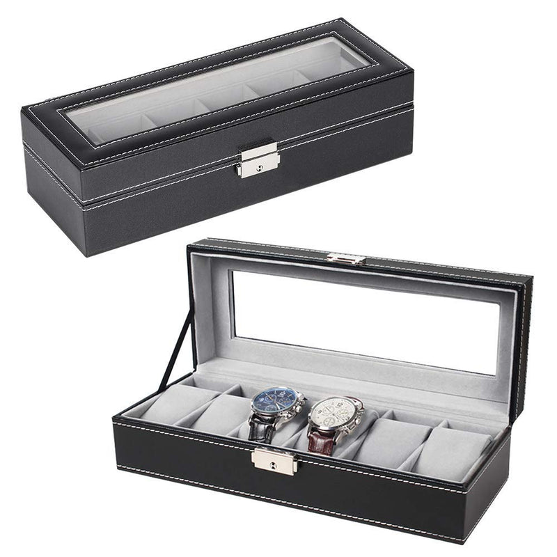 Lockable Leather Jewelry Box