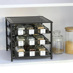 18-Bottle Spice Drawer Organizer