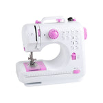 Portable Sewing Machine with 12 Built-in Stitch Patterns