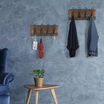 Coat Rack with 4-Hooks (Set of 2)