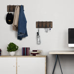 Coat Rack with 4-Hooks (Set of 2)