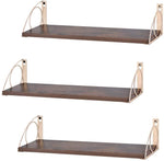 Wall-Mounted Rack, 3-Piece Set Of Floating Shelf for Wall, Bedroom, Living Room or Kitchen