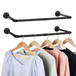 22-inch Industrial Pipe Clothing Rack